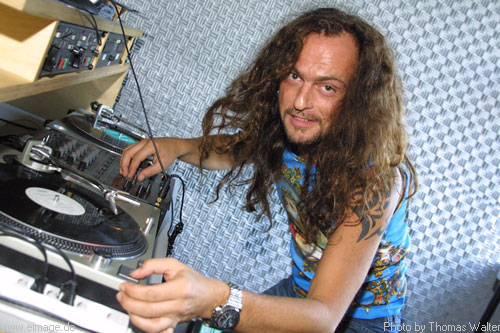DJ Taucher bei DJ