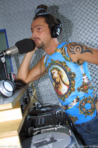 DJ Taucher bei DJ